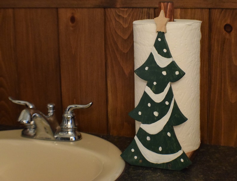 Christmas Toilet Paper Holder 