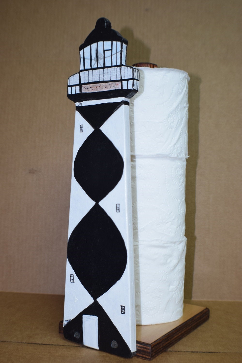 Cape Lookout Lighthouse Toilet Paper or Paper Towel Holder Etsy