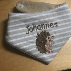 Scarf, bandana bib with name image 1