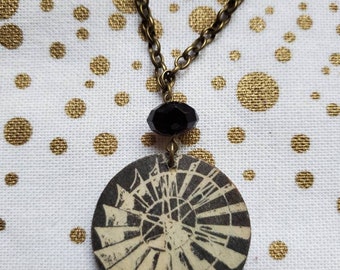 Rustic Windmill Necklace