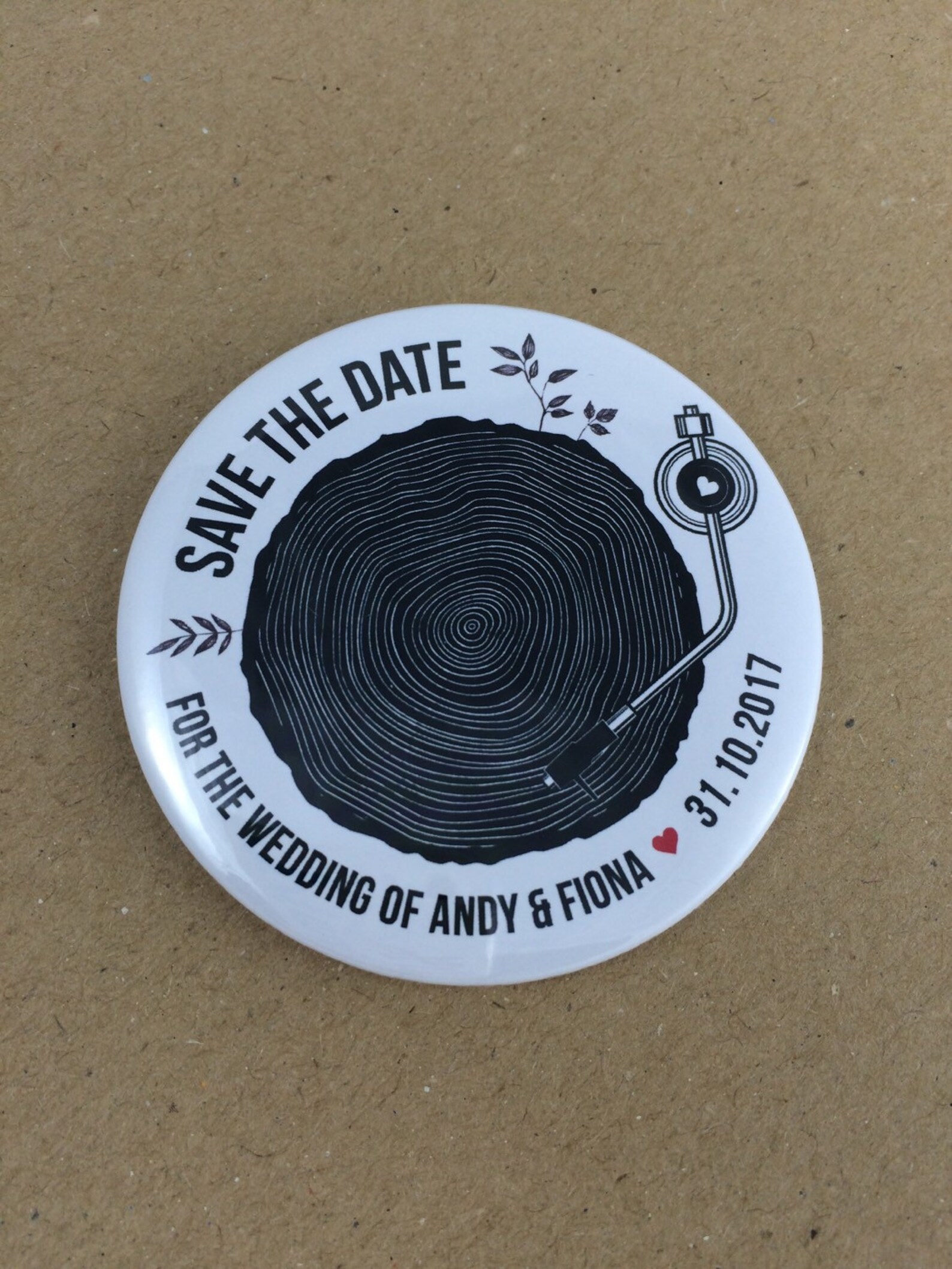 Wedding Woodland tree Stump Turntable Save the Etsy