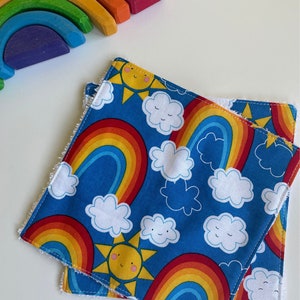 Reusable Wash cloths for children x2