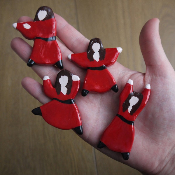 Full Set of Dancing Kate Bush Pins