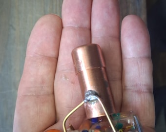 Mini-Kupfer-Kaleidoskop, Spiegel optischer Qualität
