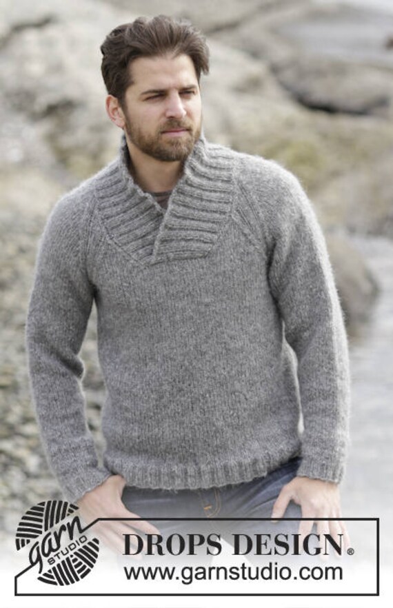 men's jumper with collar