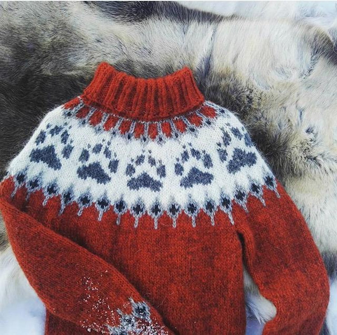 Lopapeysa Authentic Icelandic Sweater Made of Pure Icelandic Lopi Yarn ...
