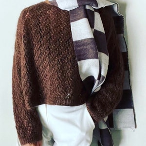 Lovelace Sweater Fringe Set