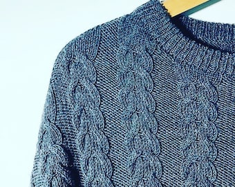 ALL OVER CABLES - Knitting Pattern pdf