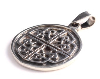 Celtic knot pendant made of 925 sterling silver, pendant for necklace celtic, celtic jewelry silver, 925 silver pendant celtic