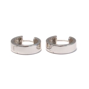 Zeitlose Unisex Creolen – hochwertiger Ohrschmuck aus echtem Silber