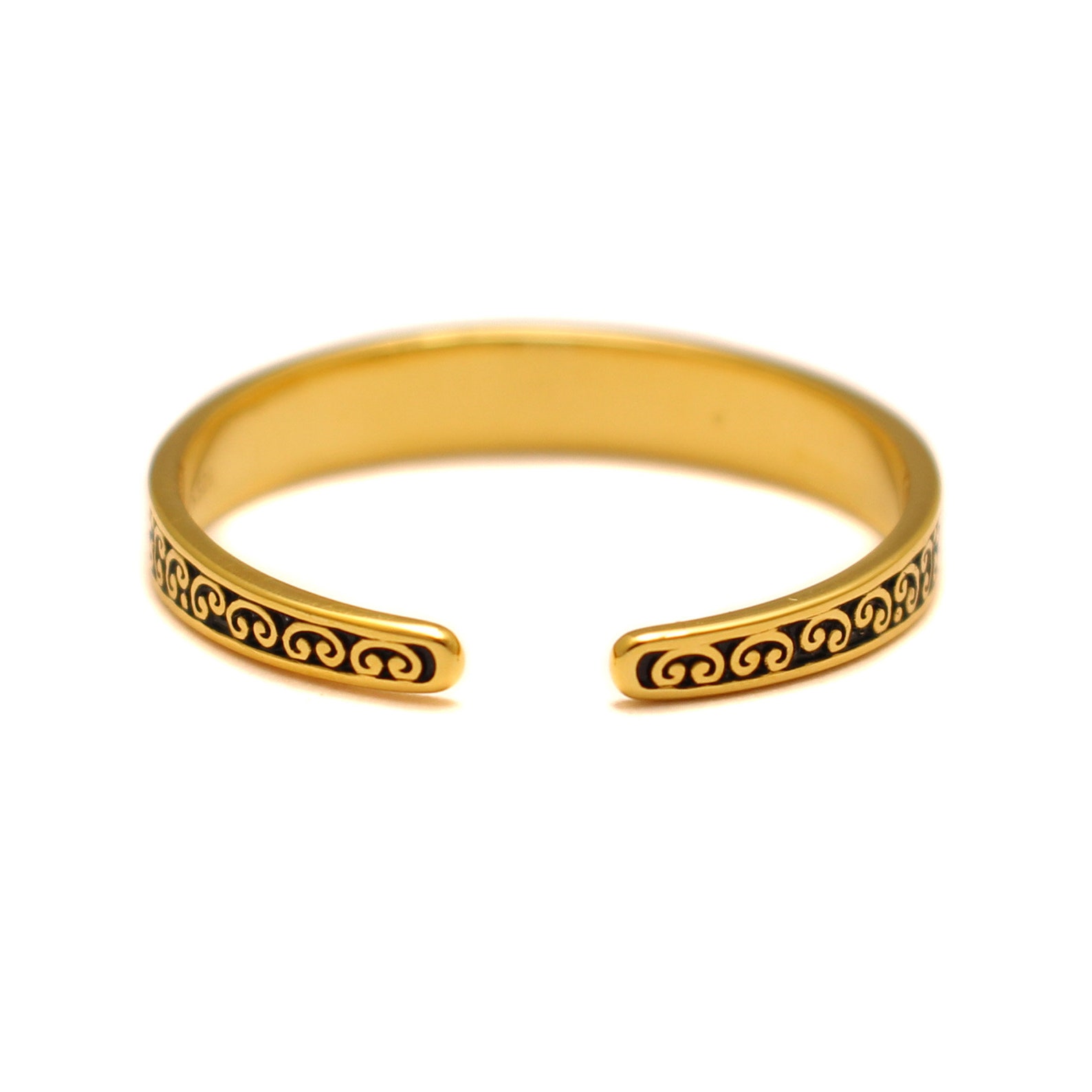 Frill Toe Ring for Big Toe Gold Plated Toe Ring 925 Sterling Etsy UK