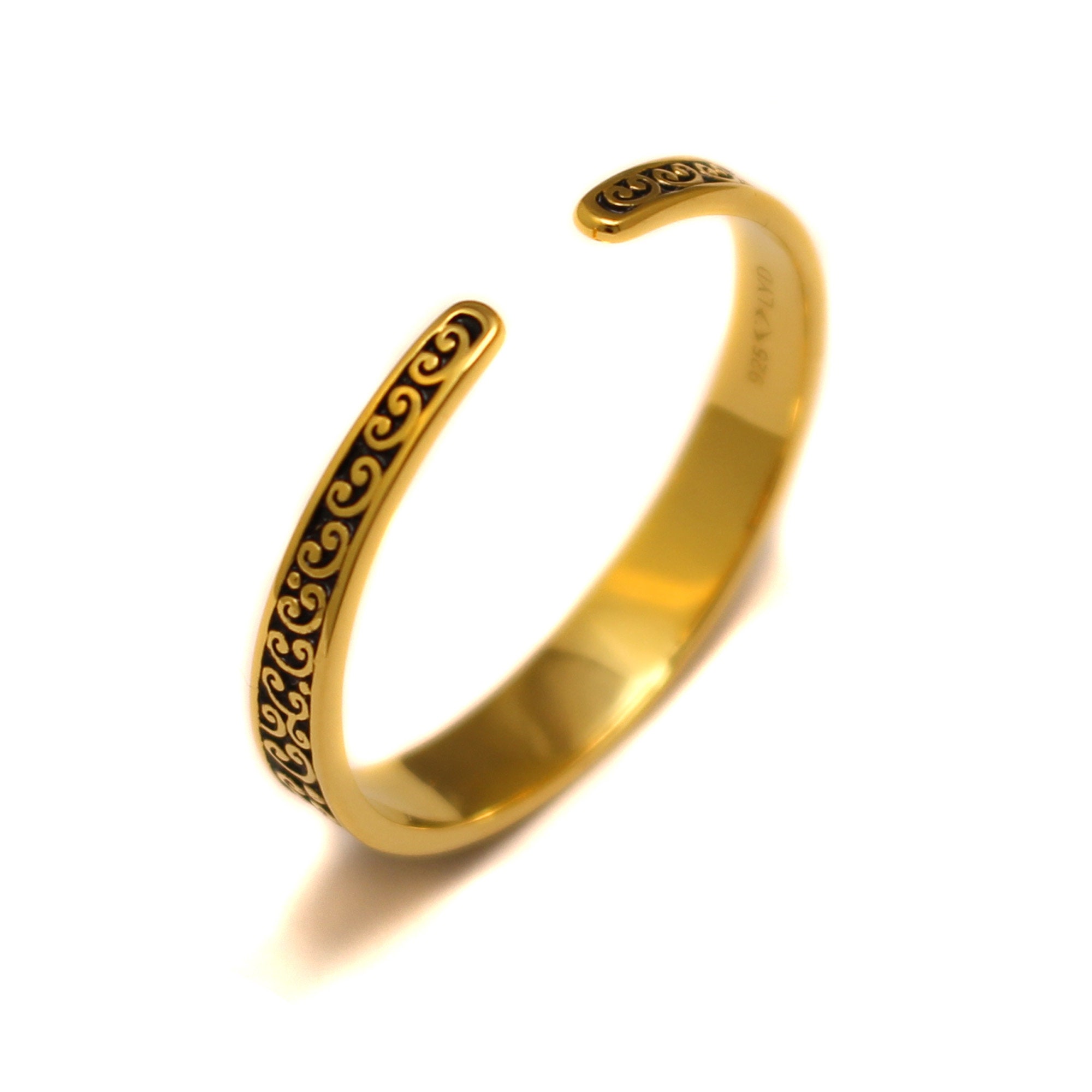 Frill Toe Ring for Big Toe Gold Plated Toe Ring 925 Sterling Etsy UK