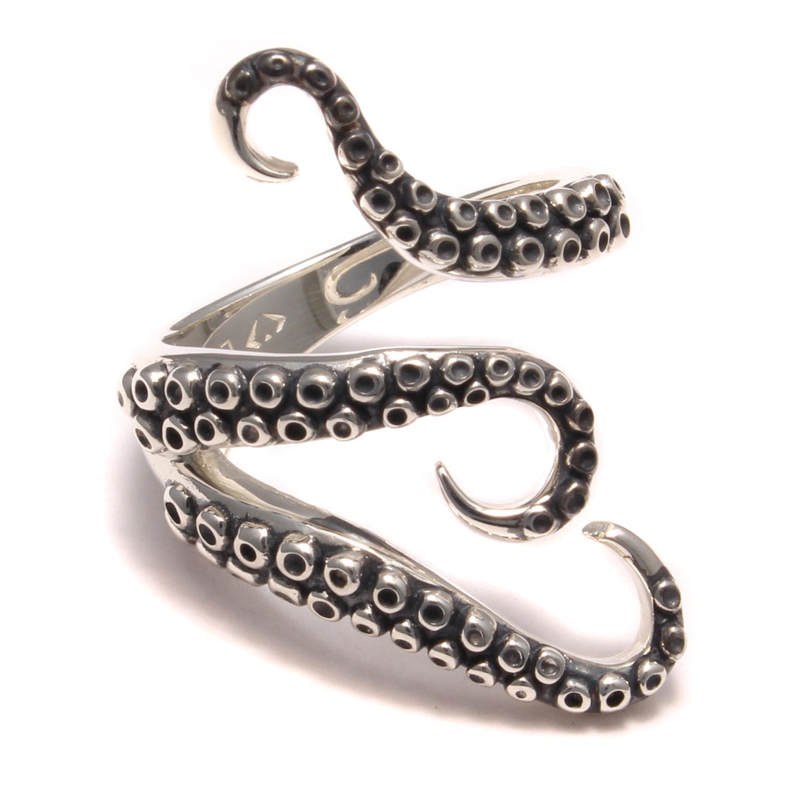 KrakenRing aus 925 Sterling Silber 925 silver octopus ring Etsy