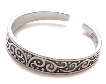 Bague d’orteil Squiggle pour gros orteil, paillettes d’anneau d’orteil, argent sterling 925, bijoux de pied ouverts réglables, bijoux hippie boho, vacances d’été