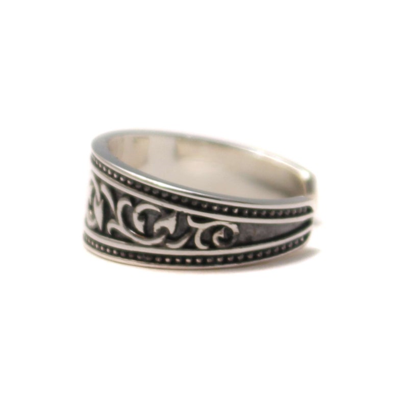 Ivy tribal toe ring in 925 sterling silver image 8