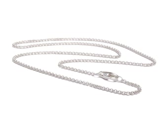 38 cm chaîne pour enfants délicate en argent sterling 925 chaîne à pois étroite plaqué or véritable collier ras du cou bijoux pour enfants filles garçons