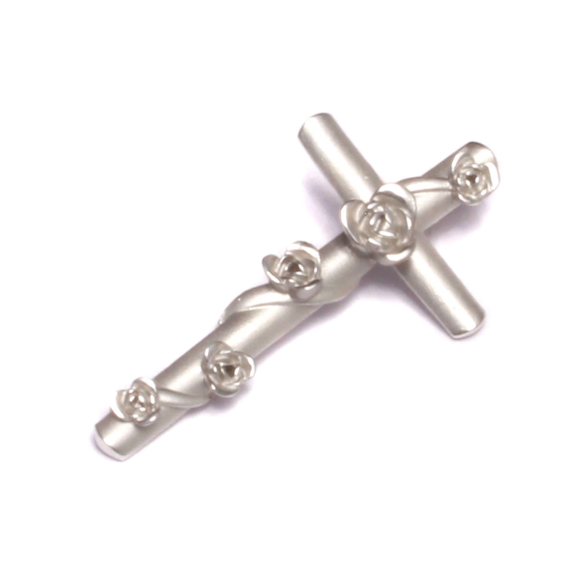 Eigso Religiöse Rosenkranz Halskette Für Männer & Frauen - Holzperlen Mit Kreuz-Anhänger, Inkl. Armband & Geschenkbox