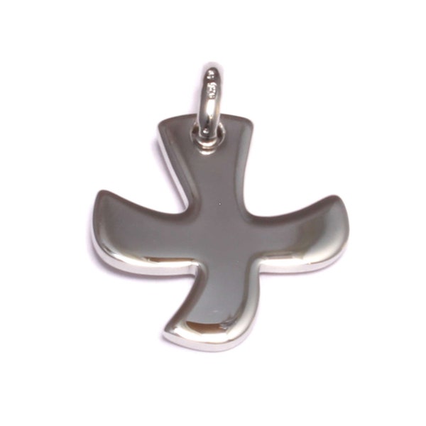 Pendentif croix de Taizé en argent sterling 925