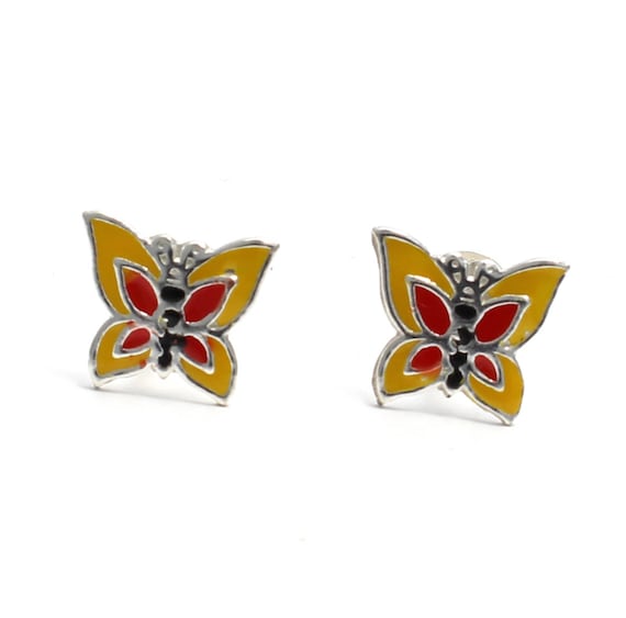 The Red Butterfly Earrings for Kids | BlueStone.com
