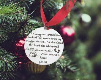 christmas ornament for stillborn baby