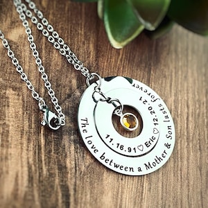 Mother son necklaces online