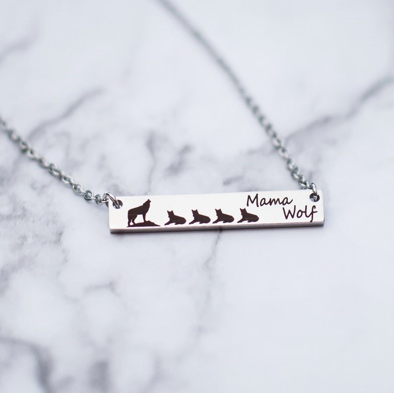 mommy shark necklace