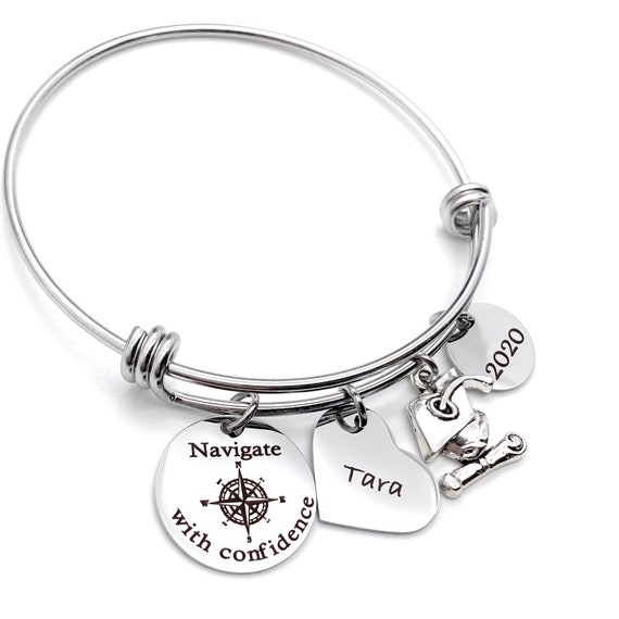 etsy compass bracelet