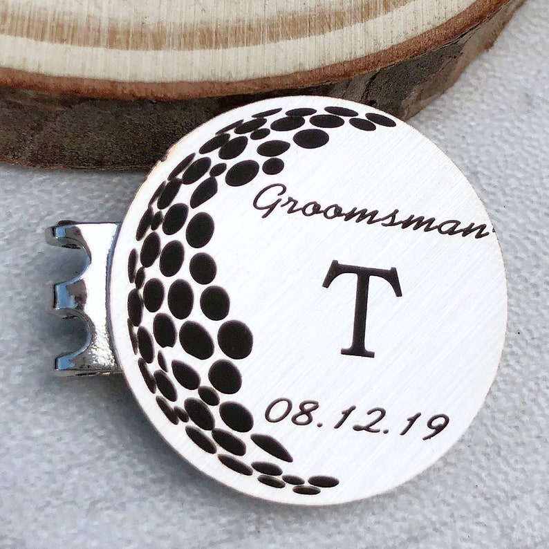 Golf Marker Stepdad Gift Wedding Gift for Him Personalized Etsy