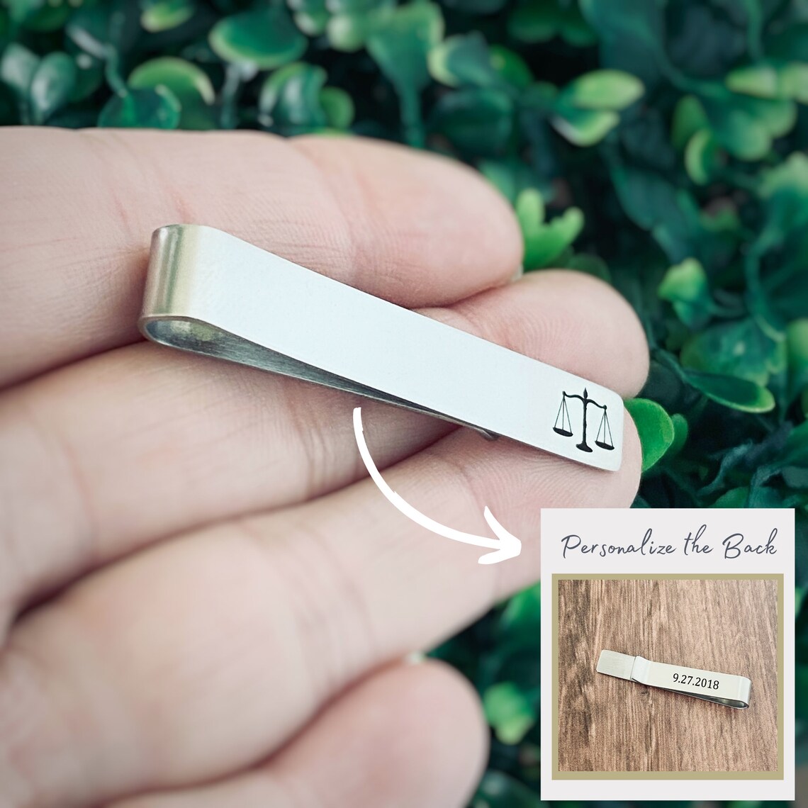 Scales of Justice Tie Clip Lawyer Gift for Man Law School Etsy