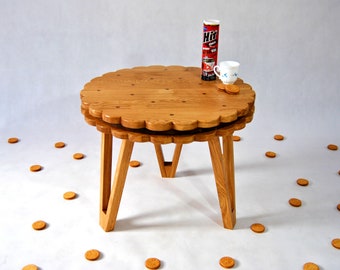 Cookie wooden coffee table