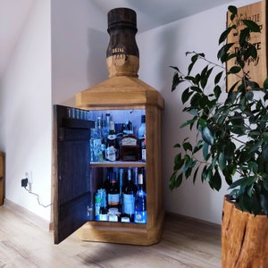 BIG bar whisky wooden bootle zdjęcie 7