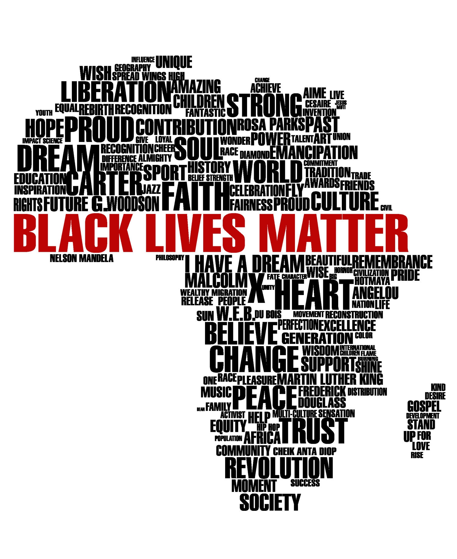 Mandela Malcolm Martin Muhammad Me Hoodie Black Lives Matter Hoodie