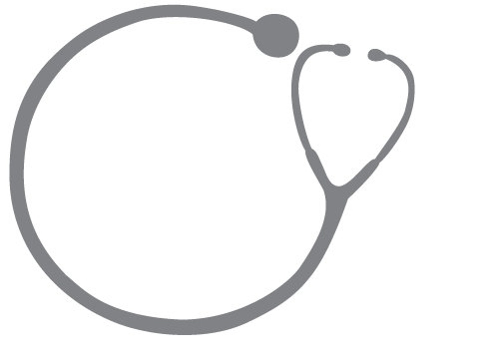 Circular Stethoscope Design File for Cutting Machines SVG Etsy