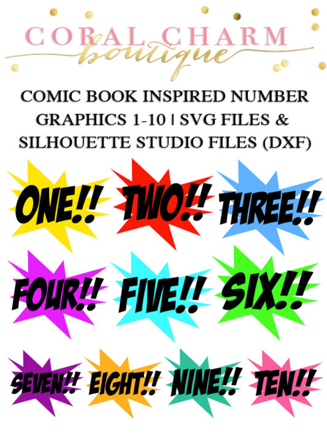 Comic Book Inspired Graphic Files for Cutting Machines SVG - Etsy
