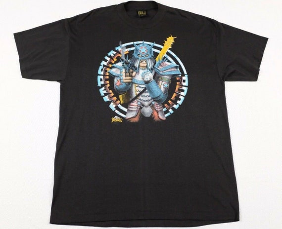 Vtg marshal rock t-shirt xl rock & rule movie chea