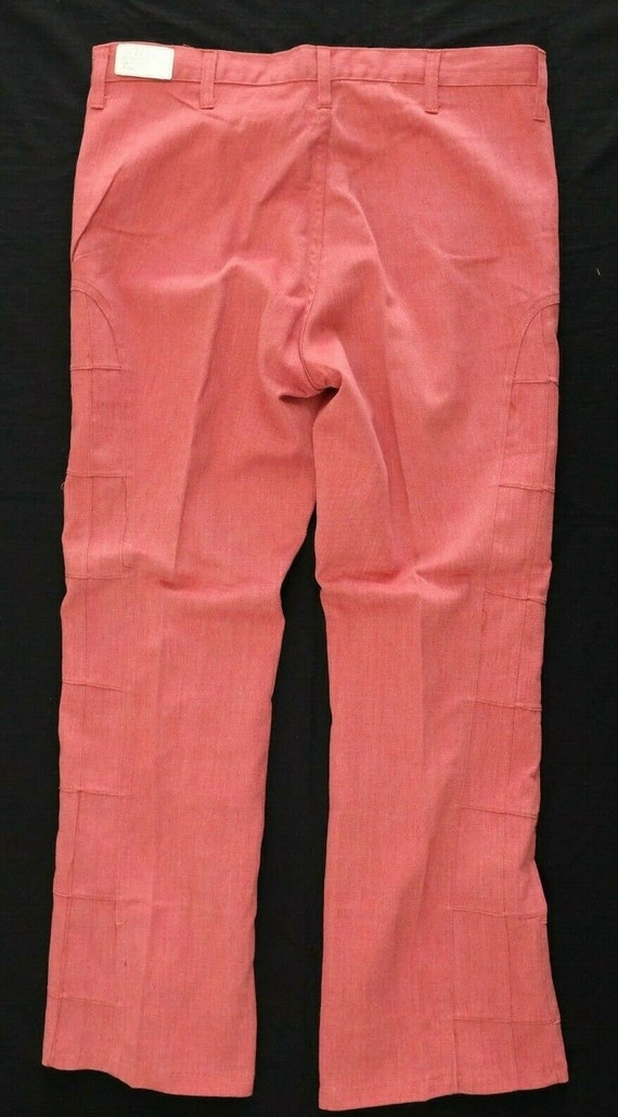 Vtg 1970s western flares jeans 36x30 deadstock no… - image 2