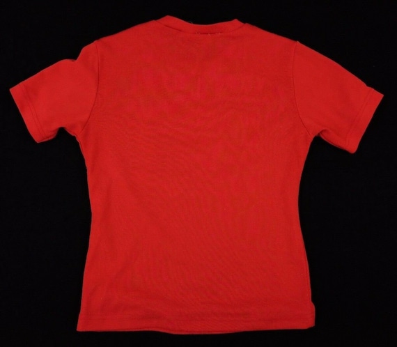 Vtg 1960s/1970s levi's knit t-shirt yxl or xs lev… - image 5