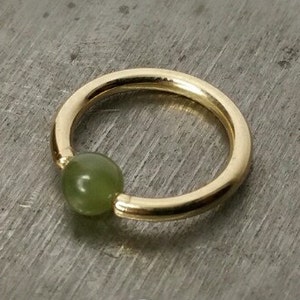Jade septum top