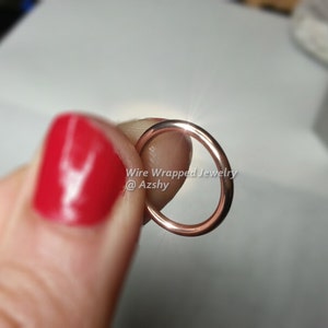 SEPTUM Nose Ring Hoop - VARIETY 14 gauge 14g - 14k Yellow Gold Filled or Solid, 14k Rose gold Filled, 14k White Gold Filled, Sterling Silver