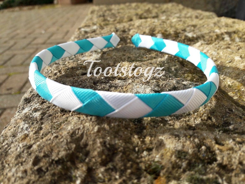 Christmas School wovenbraided Girls headband