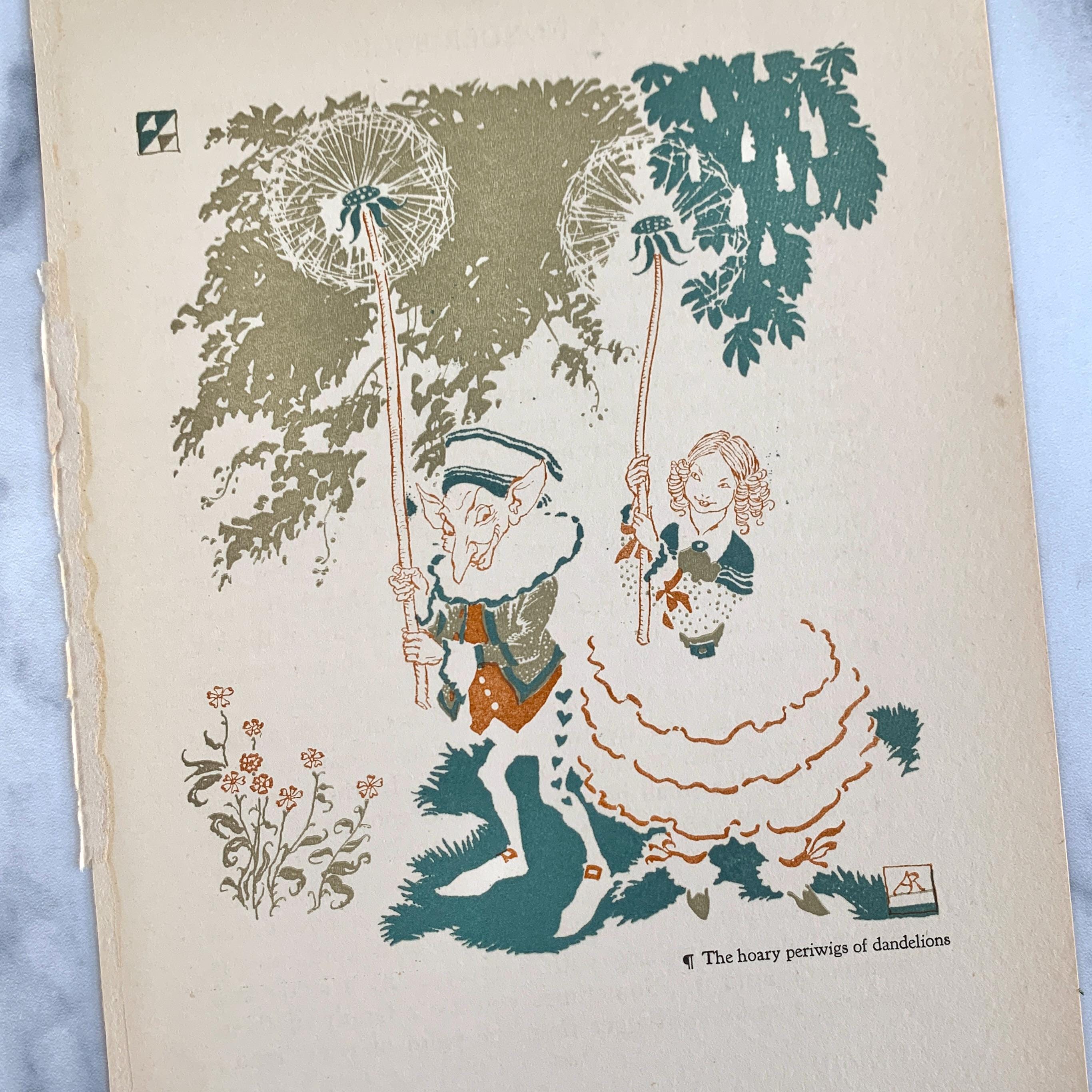 Antique Arthur Rackham Book Illustrations, Vintage Pandora's Box Plates ...