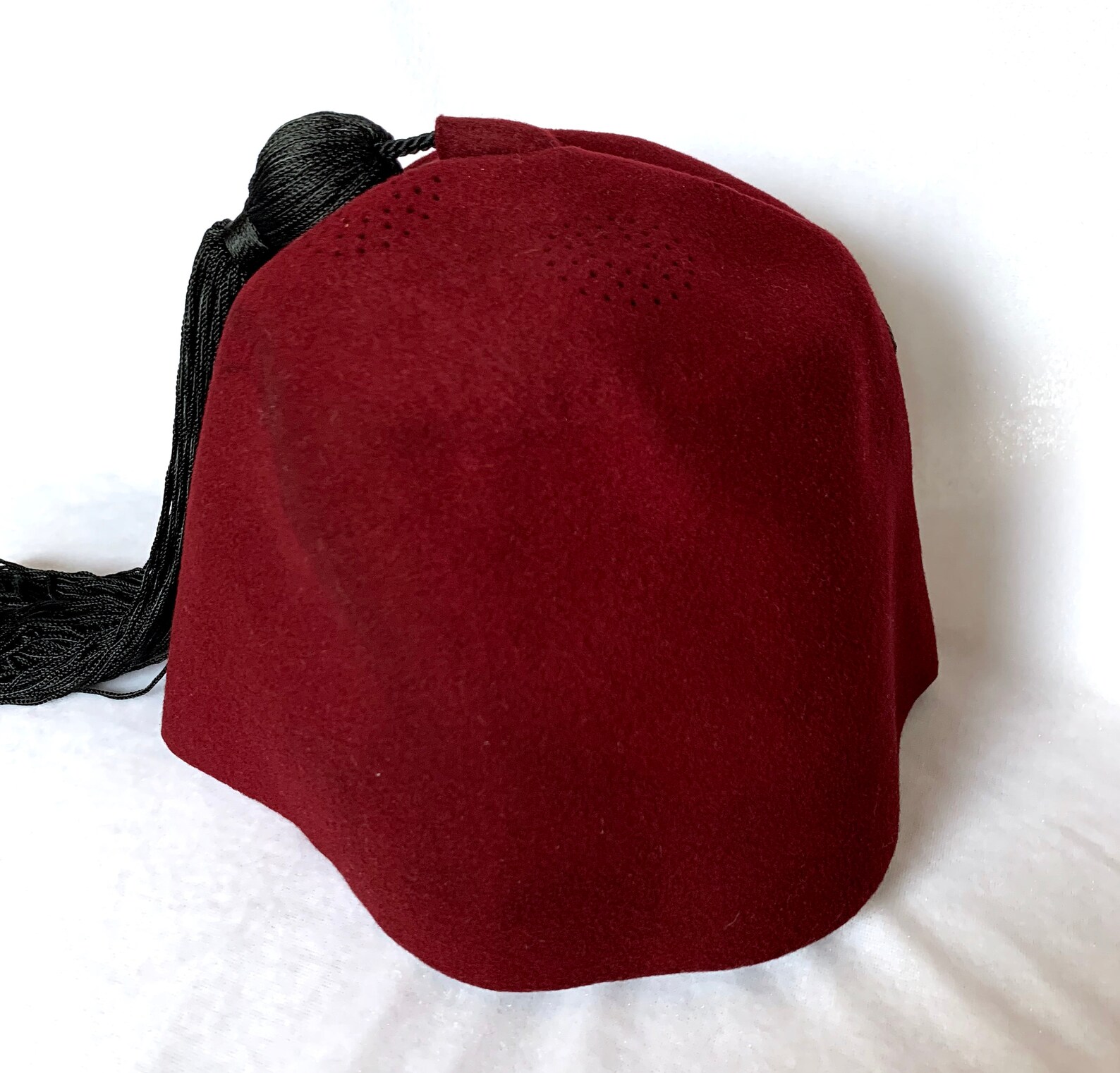 Vintage 1950s Shriners Fez Hat Masonic Headwear Al Kader Etsy