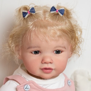 PEDIDO PERSONALIZADO Reborn Small Toddler Doll Baby Girl Caitlyn de Jannie De Lange 26" Layaway disponible!