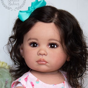 CUSTOM ORDER Reborn Toddler Doll Baby Girl Julieta by Ping Lau~ You Choose All the Details Human Hair Glass Eyes Layaway available!