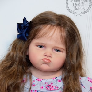 CUSTOM ORDER New Release Reborn Toddler Doll Baby Girl Grumpy Grace by Ping Lau 28&quot;