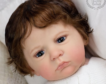 CUSTOM ORDER Reborn Doll Baby Girl or Boy Cameron by Laura Tuzio Ross You Choose All the Details