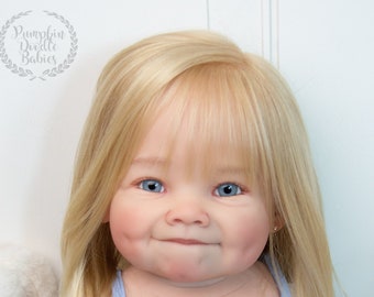 CUSTOM ORDER new release Reborn Toddler Doll Baby Girl Raya by Ping Lau~ You Choose All the Details Human Hair Glass Eyes Layaway available!