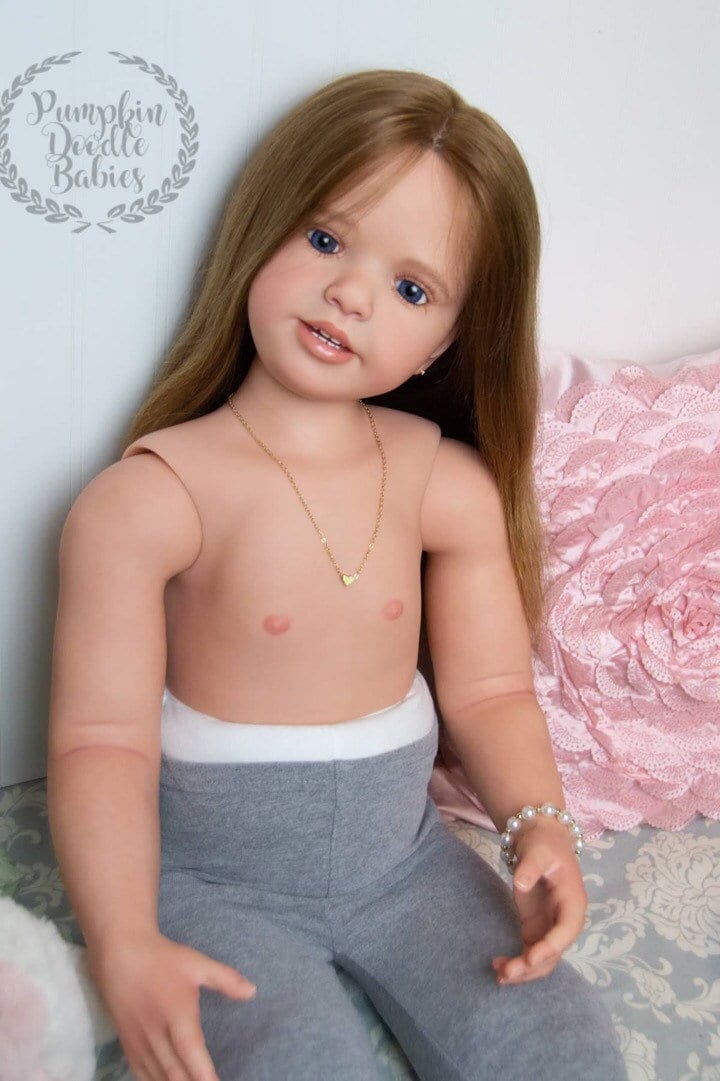 CUSTOM ORDER Reborn Toddler Doll Nicole Child Size Girl por Etsy