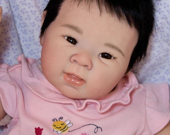 CUSTOM ORDER Reborn Doll Baby Girl or Boy Asian Jiali by Adrie Stoete Layaway available!