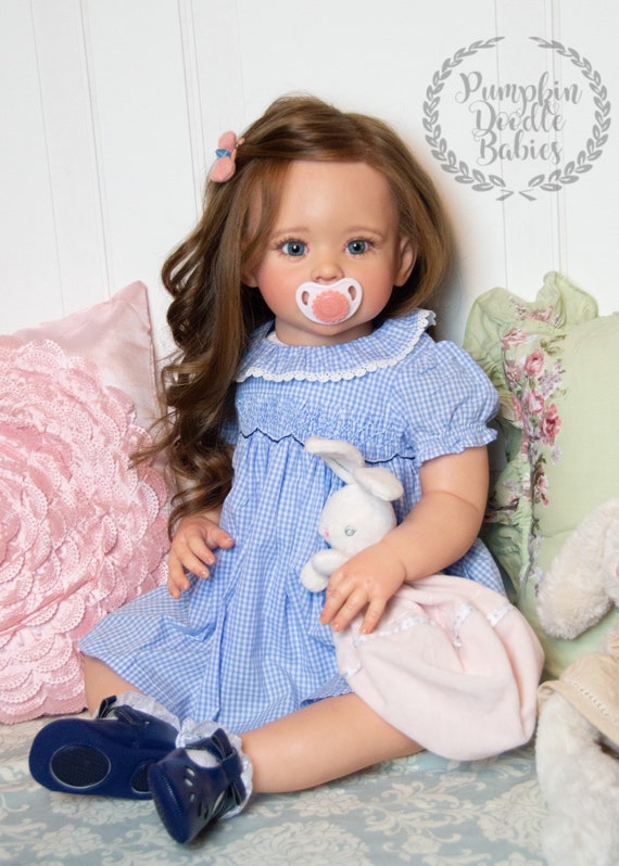 26 Inch Bonnie Bebé Reborn Dolls Handmade Lifelike Can Standing Toddler  Reborn D